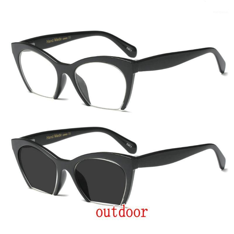 

fashion Men women Round frame progressive multifocal lens retro sun photochromic reading glasses outdoor sunglasses uv400 NX1