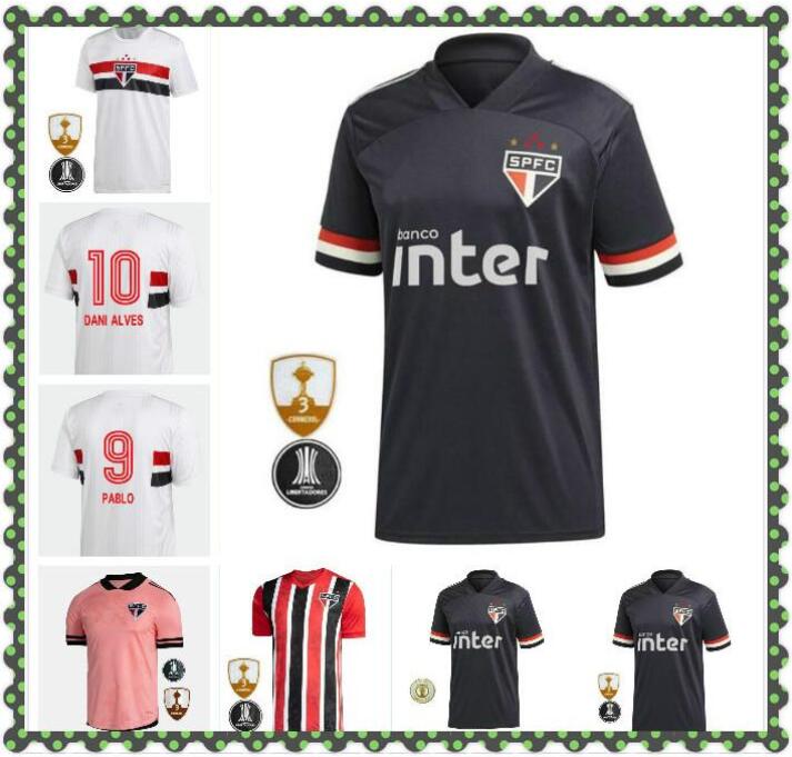 

20 21 Sao Paulo soccer jerseys Sao Paulo 20 21 Juanfran Antony Pablo Reinaldo Dani Alves Camisa de futebol men kids home football shirt, Wine red