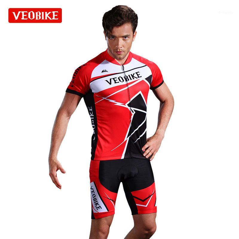 

Pro Team Summer Men Cycling Set 2020 MTB Bike Clothes Mountain Bicycle Clothing Racing Short Sleeve Cycling Jersey Sets1, Red