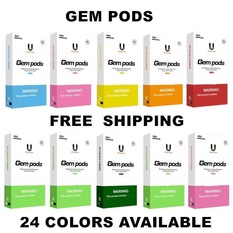 

100% Original Top quality Gem pods for juul device Vape Pen Cartridges VS eon pod