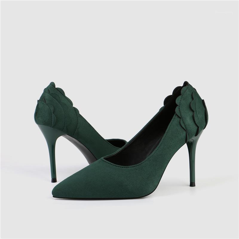 

9CM PUMPS Women's shoes Pointed European and American sexy nightclub style ladies super high heel shoes 2019 new1, Black