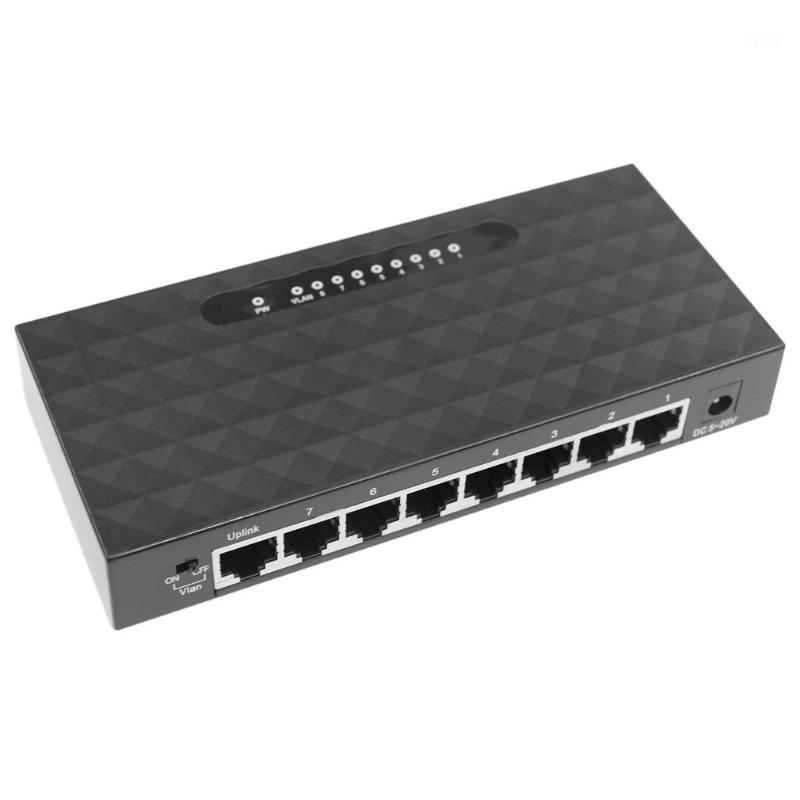 

New 8-Port Hubs 1000Mbps Gigabit Ethernet Desktop Switch Fast Network In stock!1