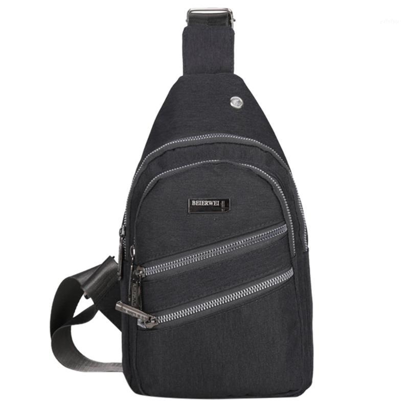 

2019 waist bag New Unisex Chest Bag Waterproof Shoulder Fashion Messenger Bags Pocket phone bags fanny pack *1, Sky blue