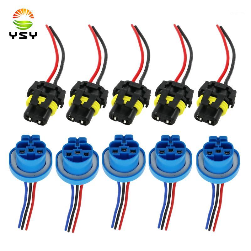 

YSY 10pcs 9005 9007 Female Male Wire Connectors For HID Plug Socket Adaptor Joint Head HB3 HB51