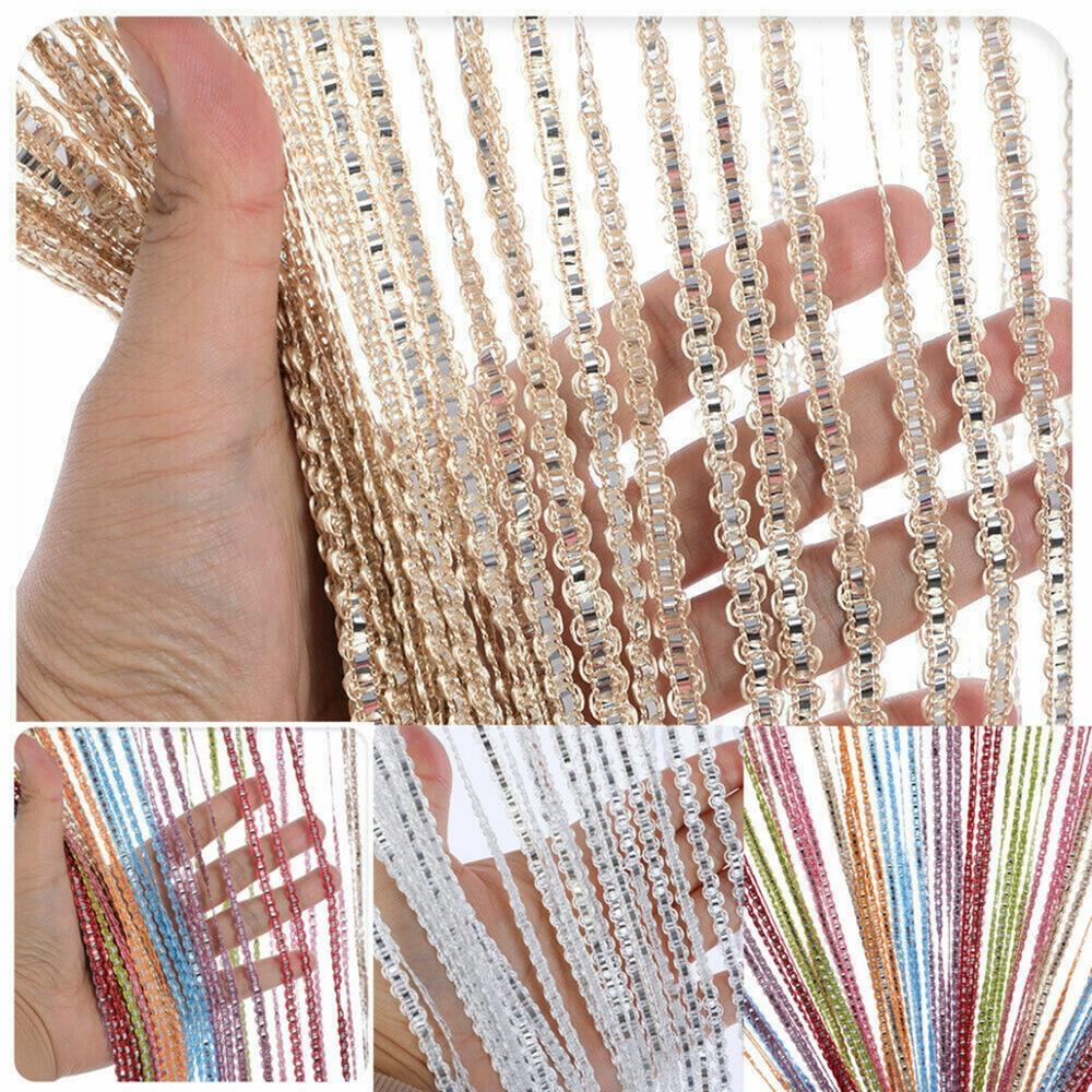 

Hanging Beaded Curtain String Door Window Curtains Tassel Screen Panel
