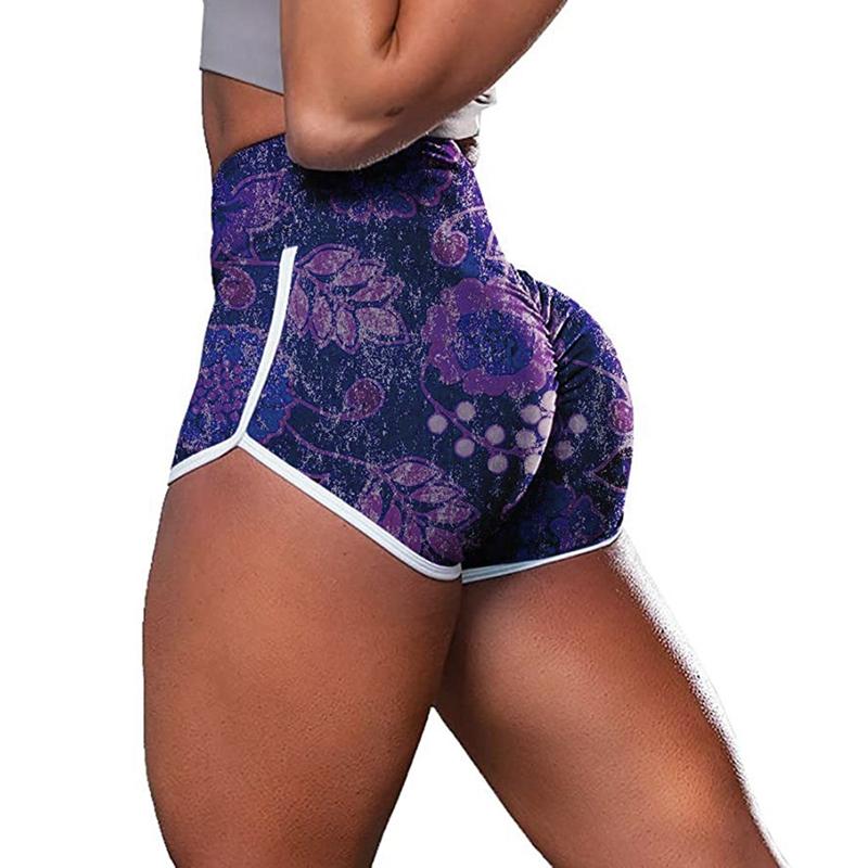 

Sexy Women's Sports Shorts Athletic Gym Workout Fitness Yoga Leggings Briefs Athletic Yoga Short, Multi
