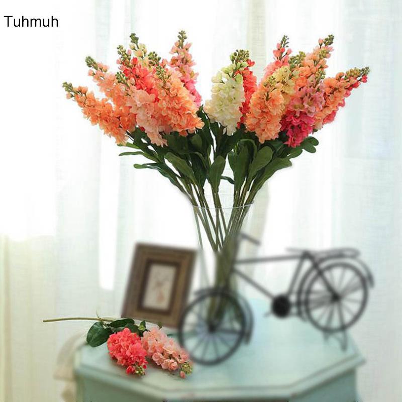 

Silk Hyacinth Violet Artificial Flowers Wedding Decoration Fake Flower Mariage Birthday Party Bridal Floral Home Decor Flowers