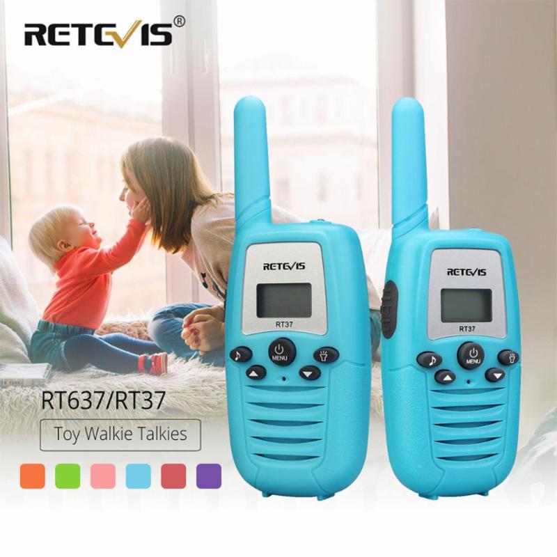 

Retevis RT637 RT37 Mini Walkie Talkie Kids 2pcs Handy 2 Way Radio PMR446 FRS Children Radio Birthday Gif Woki Toki