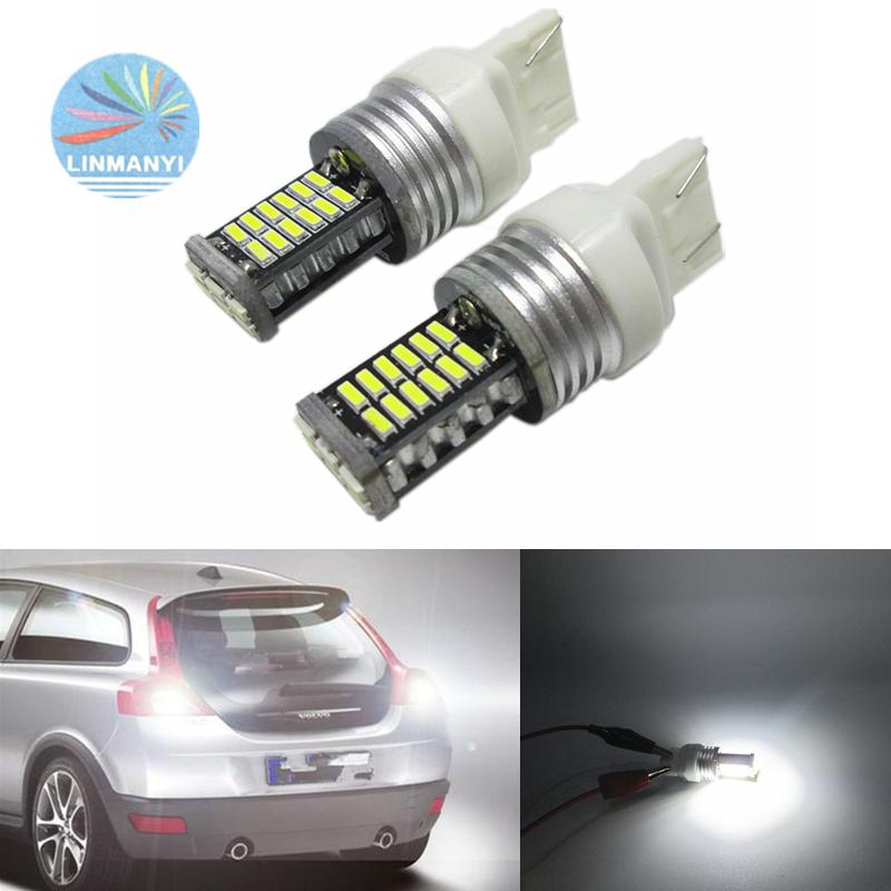 

2 X T20 7440 7443 4014 30SMD Error Free Decoder Lamp 7441 992 Canbus Bulb Reverse Lights Brack Lights DRL Turn Signal Light 12V, As pic