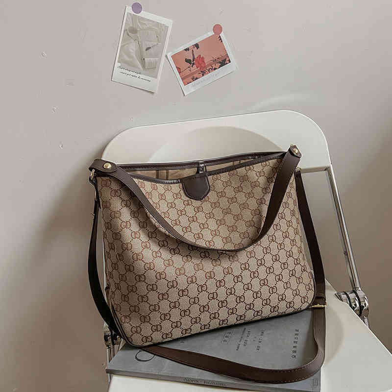 

2022 Online Outlet Stores Direct capacity texture underarm women's summer simple big bag Single Shoulder Messenger Bag