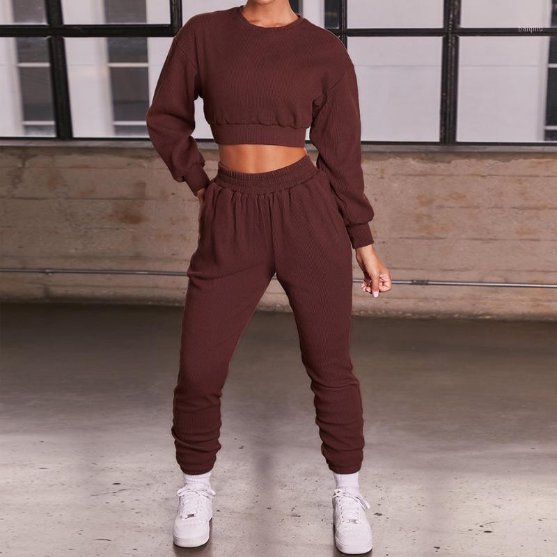 

2020 Winter Cotton Women' Tracksuit Long Sleeve Sportswear Women Suit for Gym Fitness Clothing Female Jogging Running Sport Set1, Long sleeve shorts 5