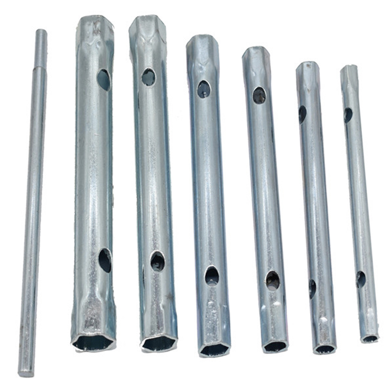 

6Mm - 17Mm Tubular Socket Wrench Set Plug Tube Hollow Socket Wrench Filter