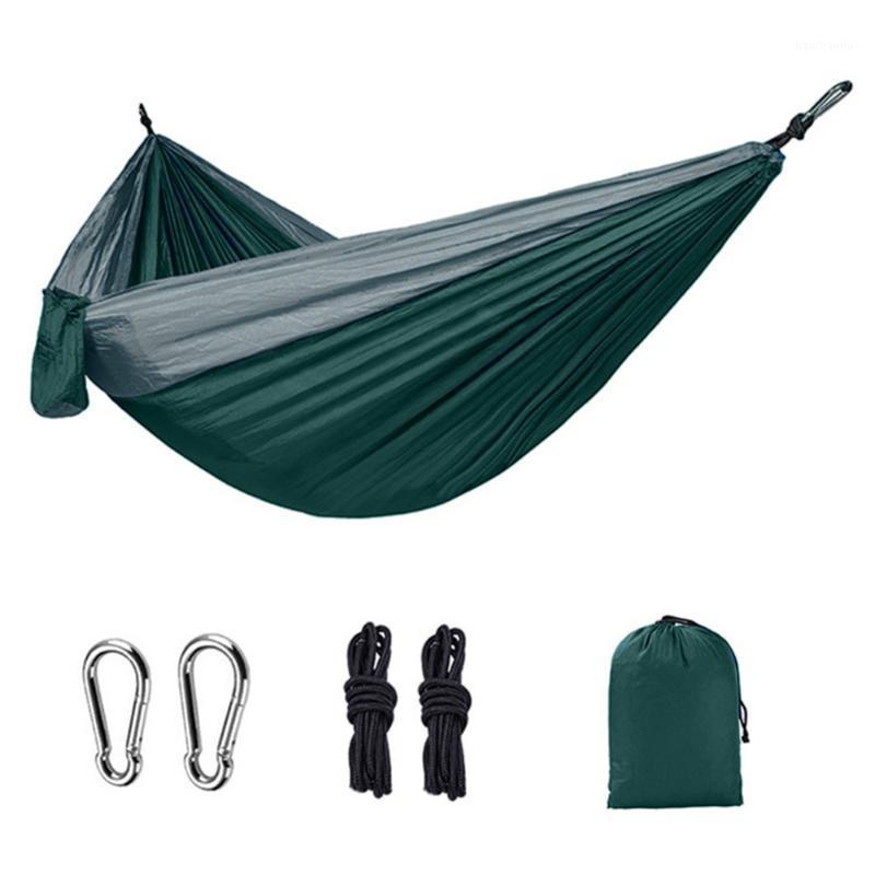 

Upgrade Camping Hammock Outdoor Hanging Double Hammocks Portable Nylon Hiking Hammock for Backpacking Travel H7JP1