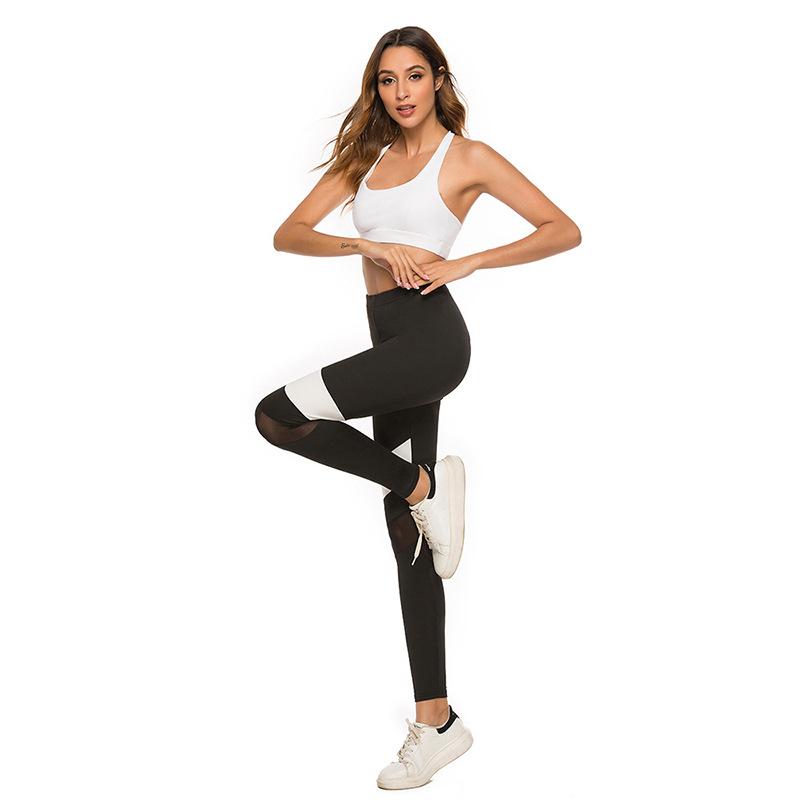

2020 New Sport Leggings Women Fitness Slim Tight Legging With Bowknot Sportswear Clothing New Leggings Pants Running, Black