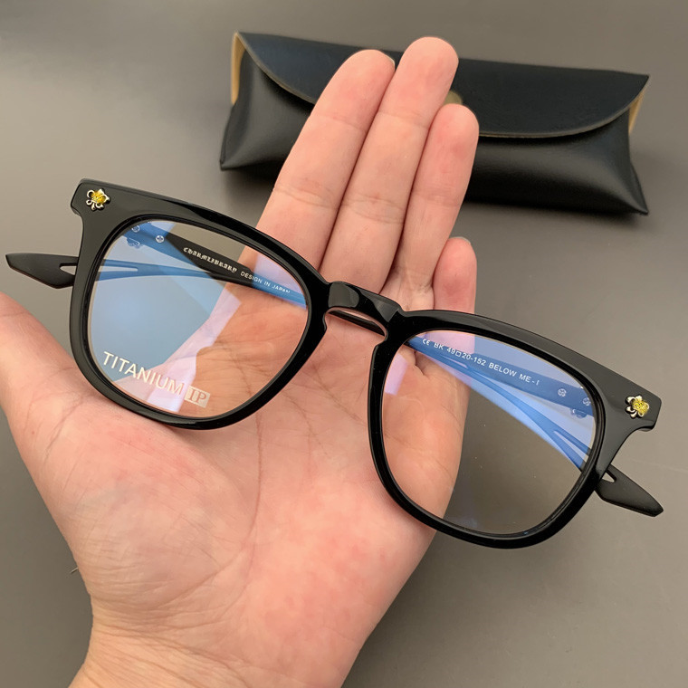 

Brand Men Glasses Frame Fashion Women Optical Glasses Eyeglasses Frame for Men Women Myopia Glasses Frame Black Eyewear with Original Box