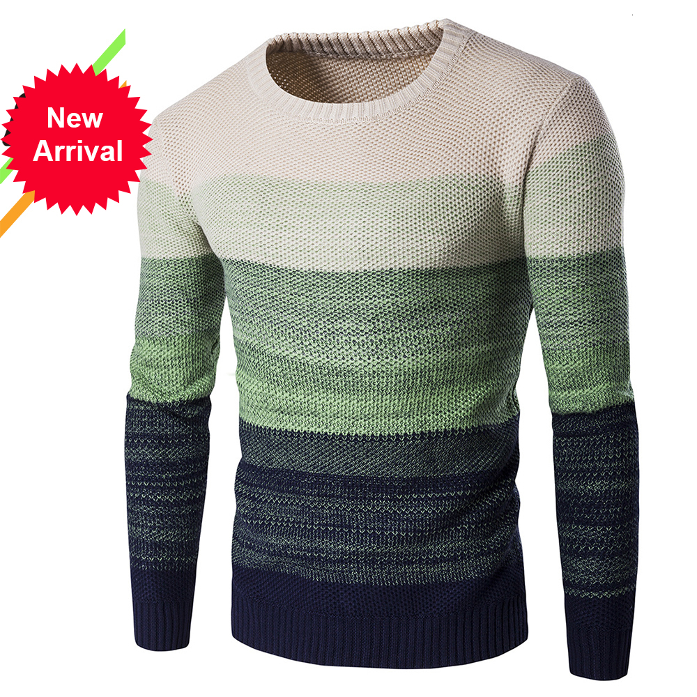 

2021 New Sweater Men Hoodies Casual Shirt Autumn Winter Slim Fit Long Sleeve Mens Sweaters Knitted Cotton Pull Homme High Collar G084