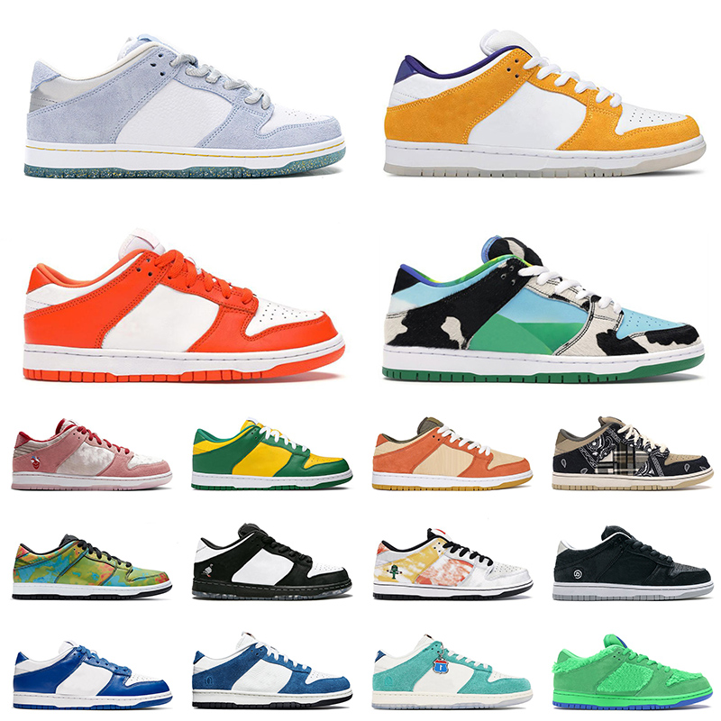 

2021 arrival authentic sb running shoes brazil laser orange men women dunk night mischief syracuse panda pigeon trainers sports sneakers 36-45, D38 leaf central park 36-45