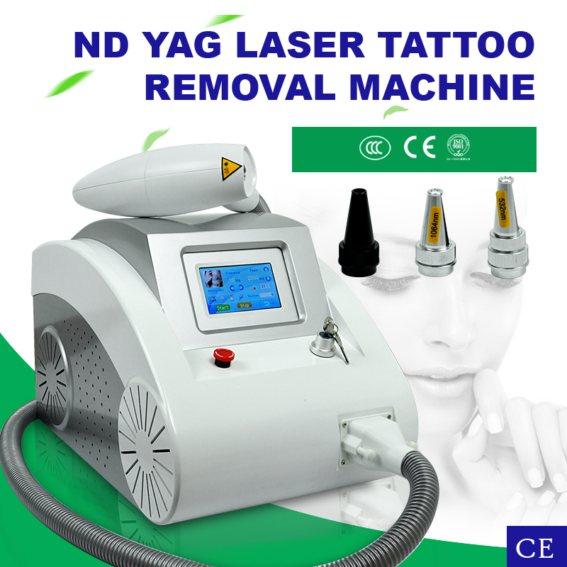 Facial Whitening Device With Red Point Laser Tattoo Spot Removal Machine Q Switch ND Yag Laser Machines for Carbon Peeling and Pigmentation 1064-image-751695218