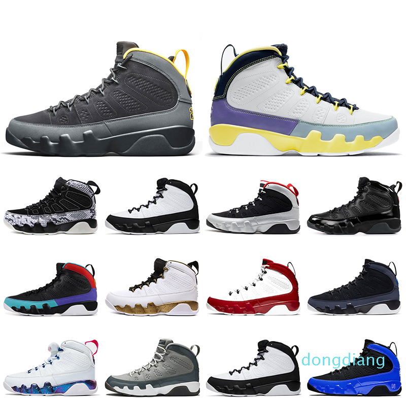 

2021 Top Quality Jumpman 9 9s Basketball Shoes Retro University Gold Change The World Mens Trainers Retro University Blue Space Jam Sneakers, #1 change the world 40-47