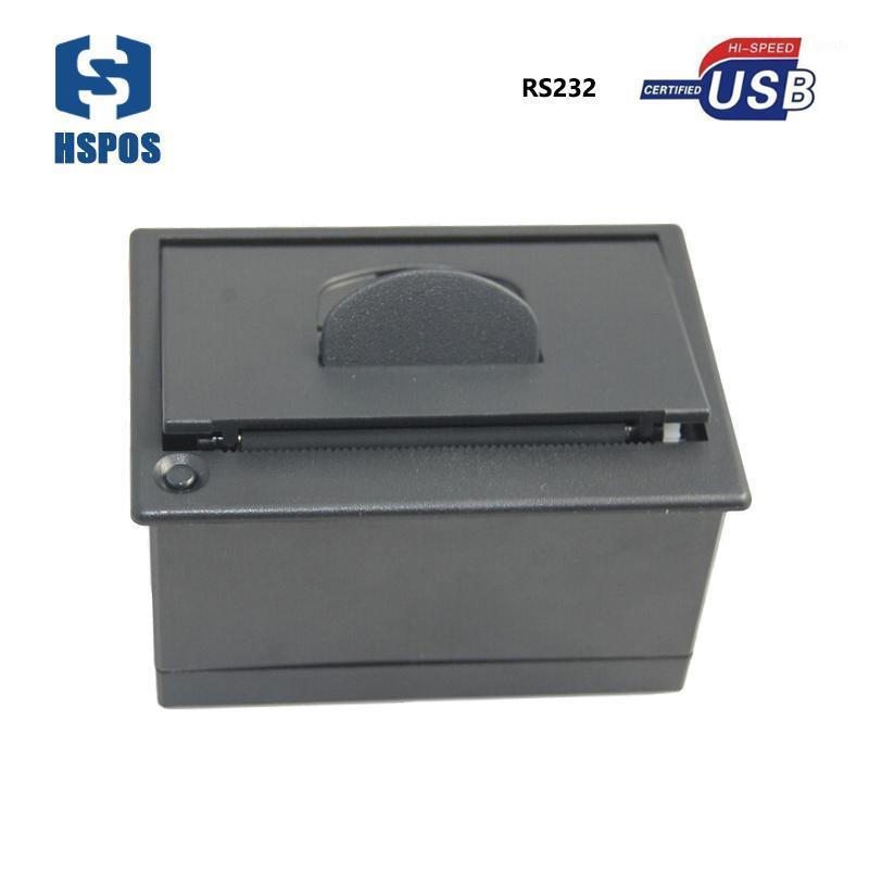 

58mm kiosk ticket thermal printer RS232 and USB port support DV9V with rich of graphics Installation Size 77*53mm1