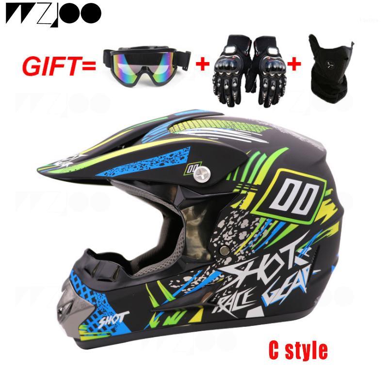 

Sale Motorcycle Helmet biker Helmet off road motorbike full face moto cross DH racing capacetes route Casque1, V style