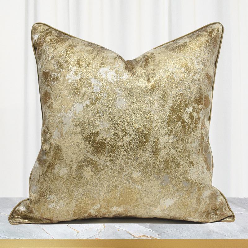 

Modern Luxury Champagne Golden Cushion Cover 50x50 Abstract Design Throw Pillow Cover For Hotel Sofa Bed Home Decor Pillowcase1
