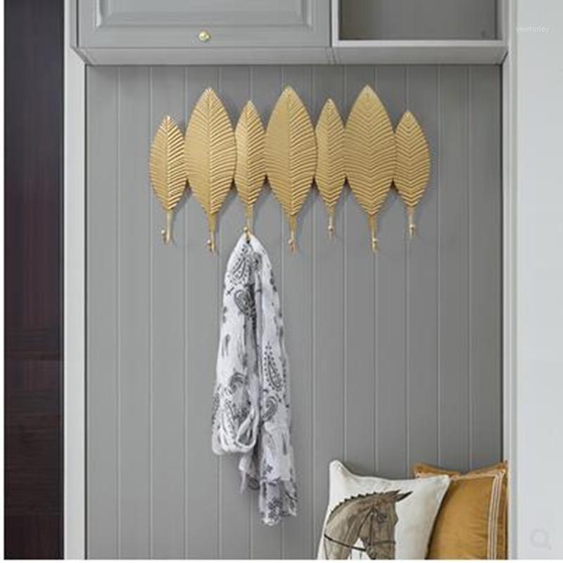 

Nordic hooks, creative iron wrought iron clothes hooks, key decorative coat hooks at the door1