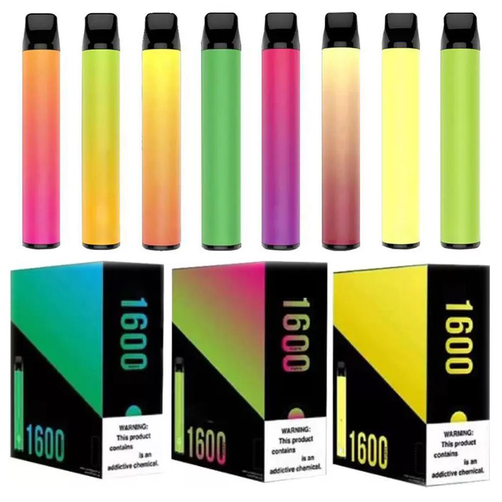 

Puff XXL Bar 1600 Puffs Disposable Vape Pen E Cigarettes Vapes 850mAh Battery Prefilled Bar Portable Vaporizer