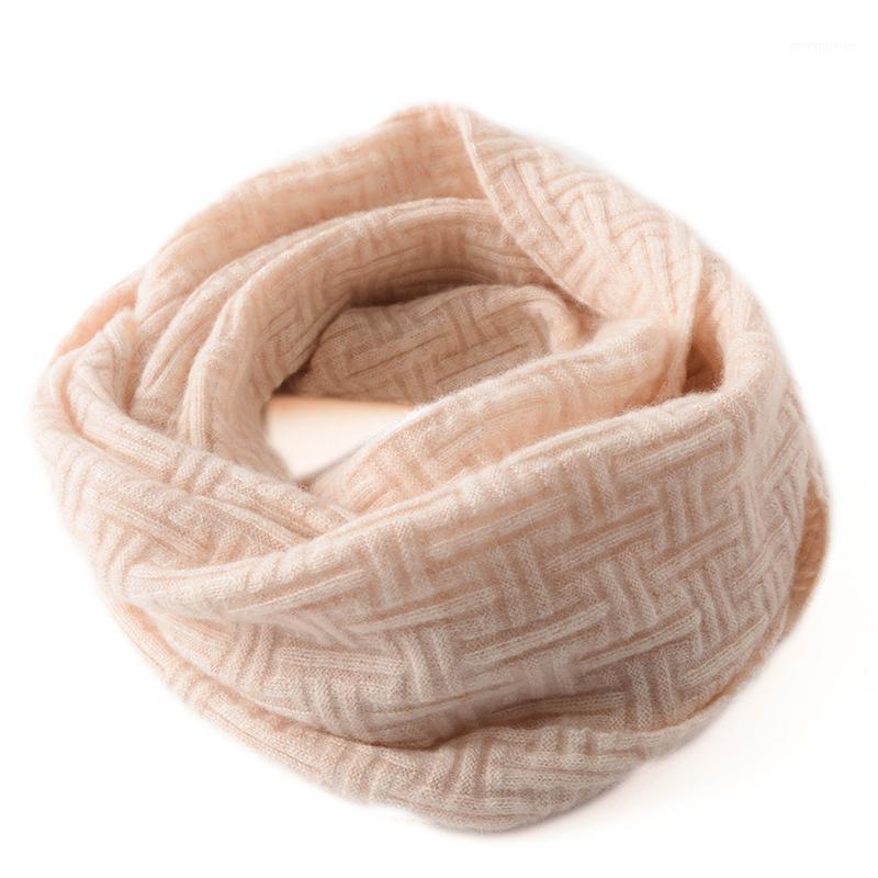 

Cashmere bibs for men and women thicken Korean keep warm pullover collar loop infinity knitted scarf1