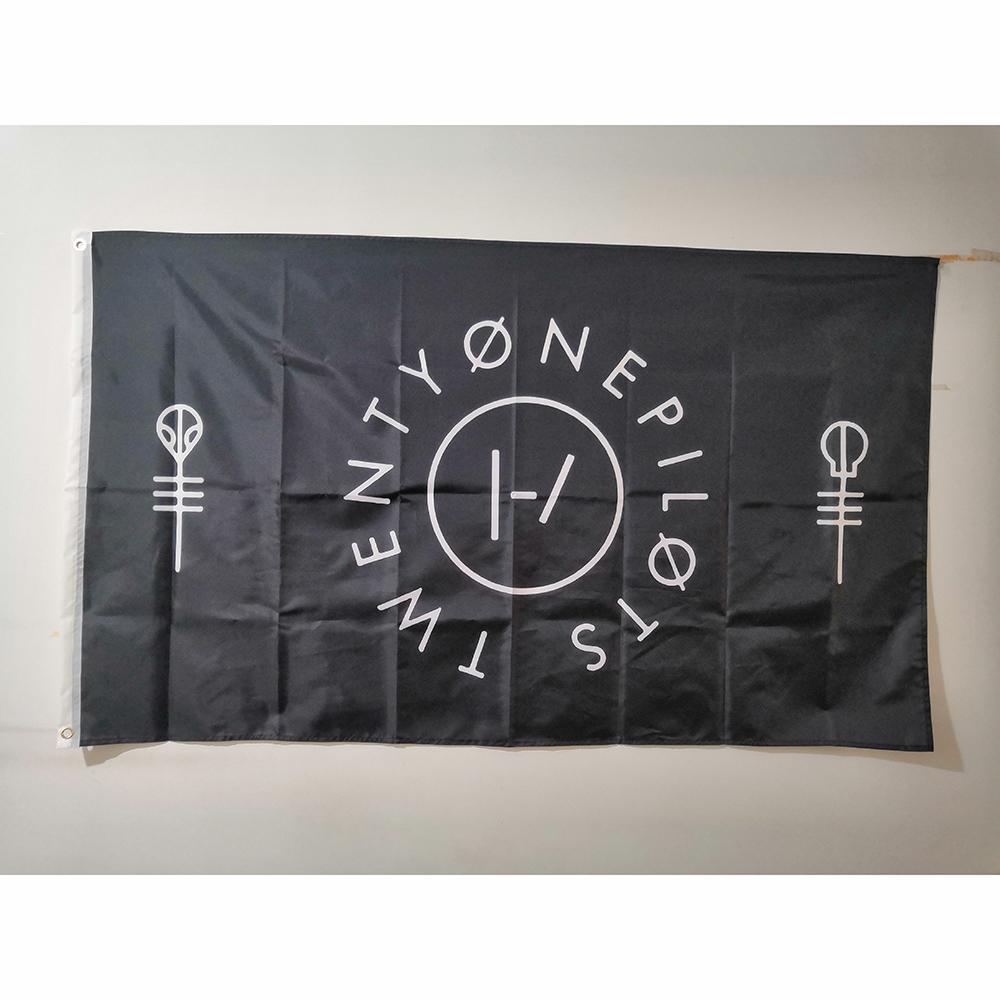 

Twenty One Pilots Flag Banner 3x5 FT 90x150cm Festival Party Gift Sports 100D Polyester Indoor Outdoor Printed Flags and Banners Flying !