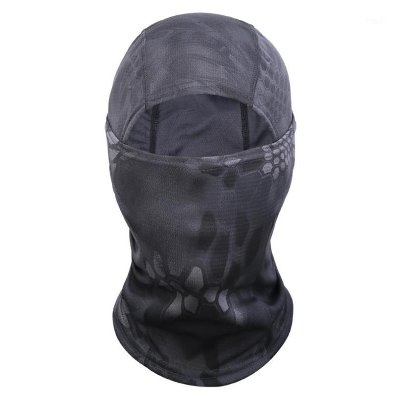 

New Mounchain Camouflage Riding Fishing Mask MC Bcycling Headscarf Fishing Cycling Bike Bandana Headband Tube Scarf Mask1, Black
