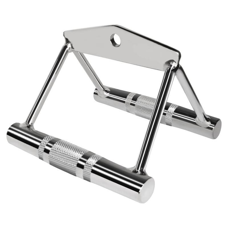 

Tricep Bar Double D Row Handle Cable Landmine Attachment for Barbell Exercise Equipment