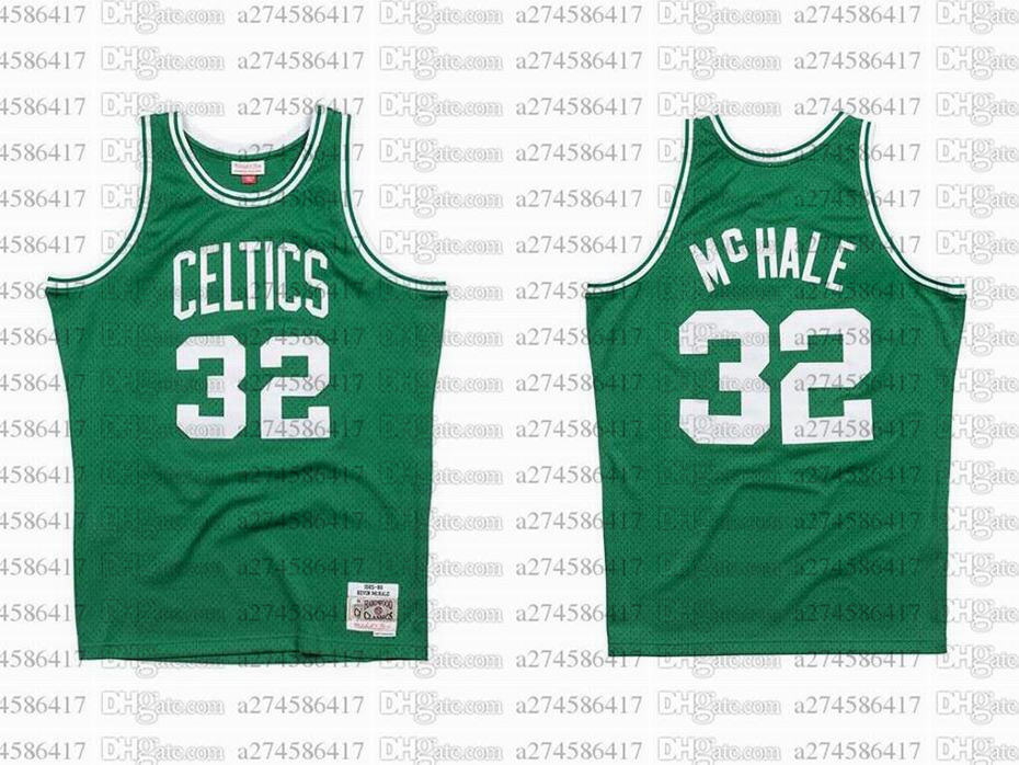 

Men women youth basketball jerseys Boston Celtics 32 Kevin McHale 1985-86 Hardwoods Classics retro Jersey, Black;red