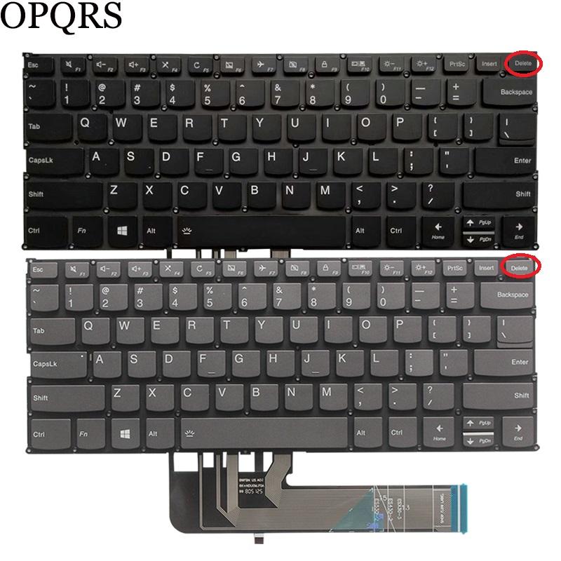 

New US laptop Keyboard for Lenovo Yoga 730-13IKB 730-13IWL 730-15IKB 730-15IWL US black/gray keyboard With backlight