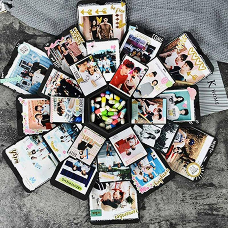 

2020 Surprise DIY Explosion Box Love Memory Photo for Creative Birthday Valentine's Day Gift