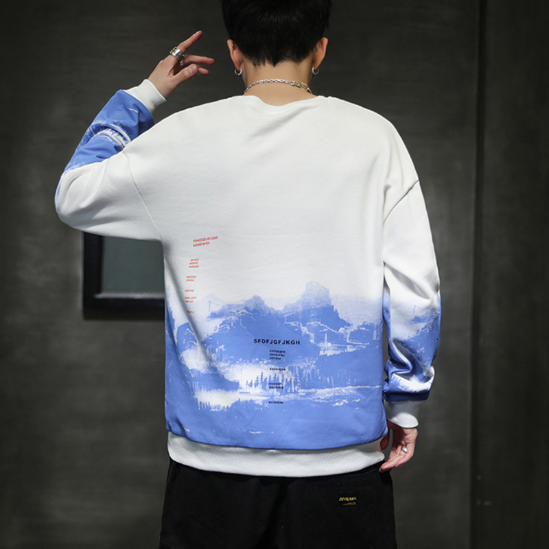 

2021 Sweatshirt Men Hoodies Spring Autumn Hoody Casual Streetwear Clothes Hip Hop Clothing Fashion 5 Color Winter Arrival Yvvu, 8507 white