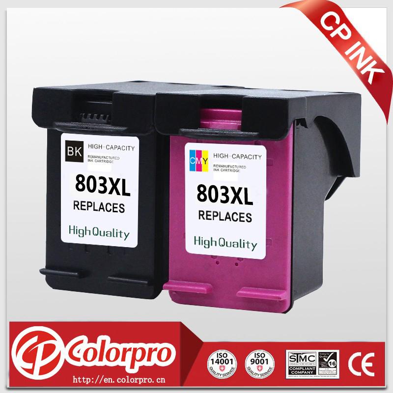 

CP 803 INK Wholesale 2BK for 803 803xl for Ink Cartridge Deskjet 1111 1112 2131 2132 Series With Chip