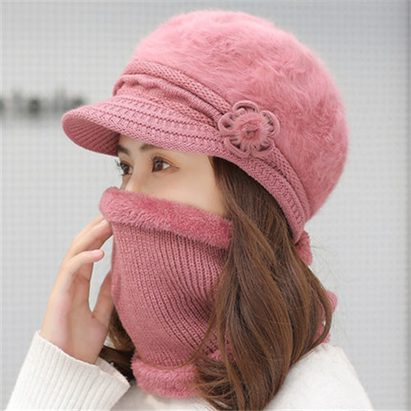 

Autumn winter Women hats chapeau peaked cap bonnets for women beanie hats for Panama Hat chemo cap femme scarf, Item 02