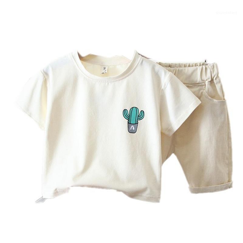 

New Summer Fashion Baby Girls Clothes Children Boys Cotton T Shirt Shorts 2Pcs/set Toddler Casual Costume Infant Kids Tracksuits1, Shxianrenzhans white