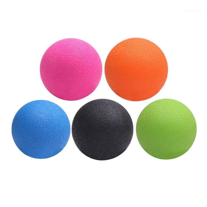 

Lacrosse Ball Sports Yoga Ball Fitness Relieve Trigger Point Body Muscle Relax Fatigue Roller Gym Massage Therapy1, Black