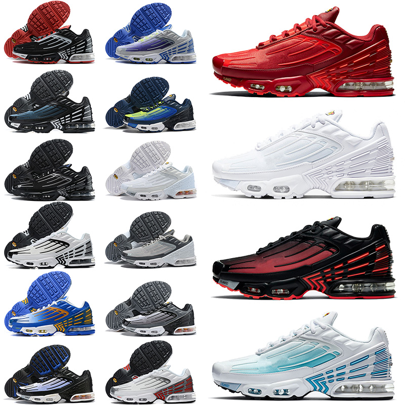 

2021 New Arrival Tuned Plus Tn 3 Mens Women Running Shoes Crimson Red ALL White Laser Blue Tiger Obsidian Trainers Athletic Sneakers 36-45, C4 39-45 deep royal topaz gold
