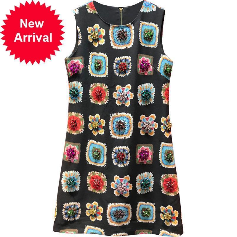 

High 2021 New Quality Track Dresses Sutumn Women's Elegant Luxury Printing Diamond Black Without Sexy Mangoes Dressed in a Line VUF1, Blue