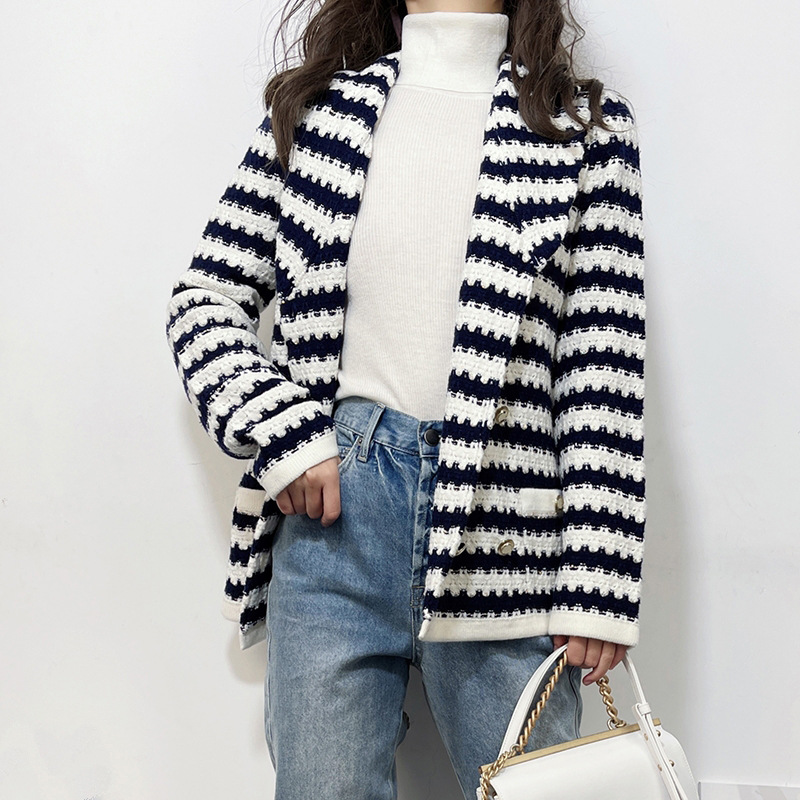 

1101 Free Shipping 2021 Spring Brand Same Style SweateTop Long Sleeve Cardigan V Neck Kint Sweater Kint Coat Women Clothes FengYi, White;black