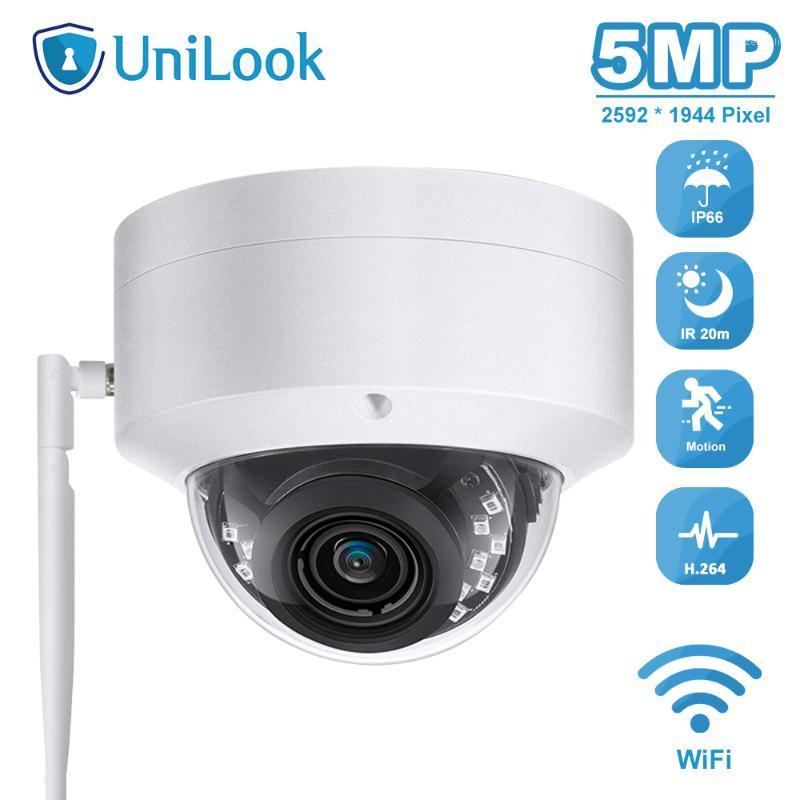 

UniLook 5MP Dome Wifi Camera Audio Output Weatehrproof IP65 Outdoor Security CCTV Camera Built in SD Card Slot ONVIF P2P View1
