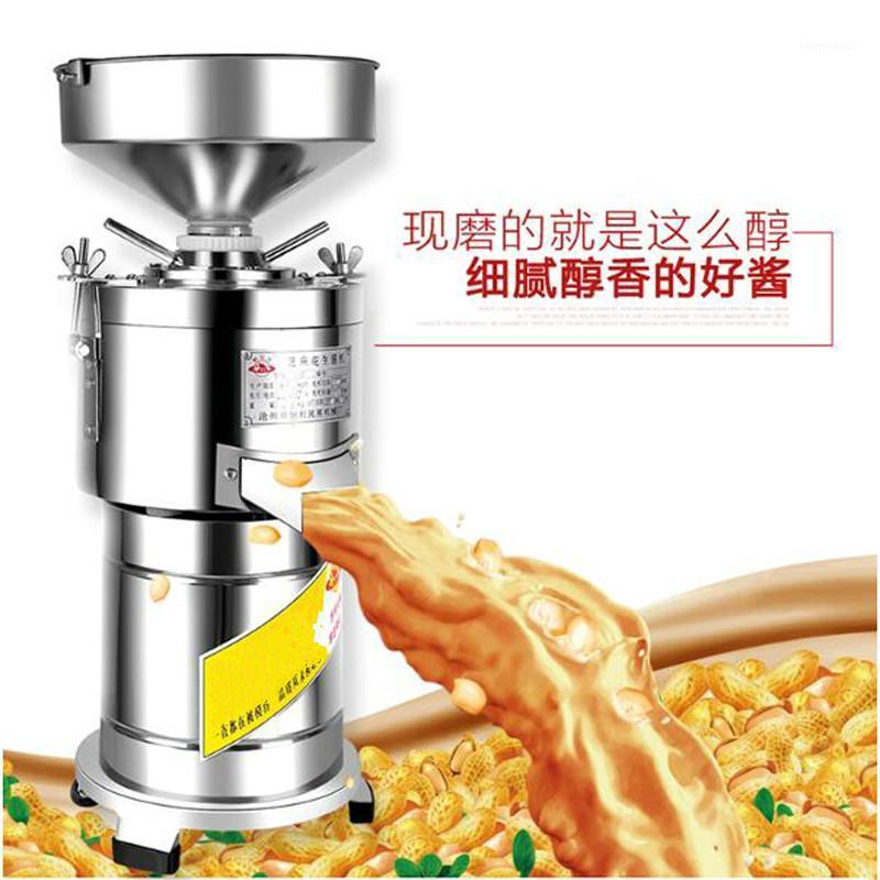 

Walnut butter processing equipment automatic small tahini peanut butter grinding tahini sesame paste machine1