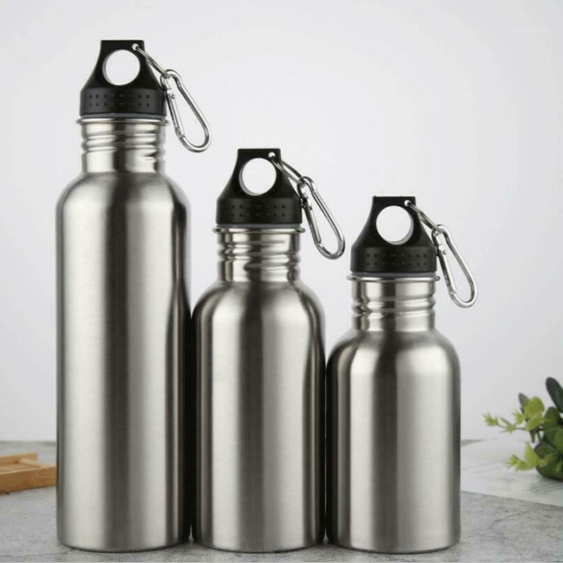 

350/500/750ml Wide Mouth Stainless Steel Drinking Sports Cycle Water Bottle1, Red