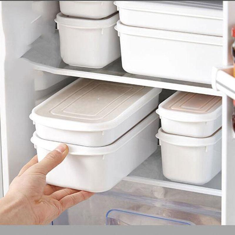 

Storage Box Refrigerator Kitchen Sealed Box Grain Sealed Fresh-keeping Noodle Fresh-keeping Can Dumpling