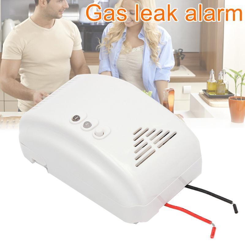 

12V Combustible Gas Leak LPG Natural Gas Detector Propane Alarm for RV Van Boat JR Deals1