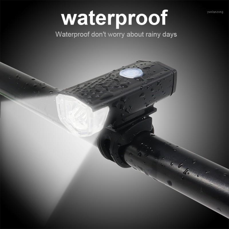 

2020 Bike Lights USB Rechargeable Bicycle Light Power Bank Super Bright Waterproof Headlight For Bike1