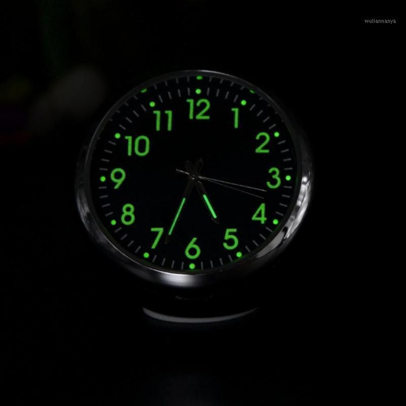 

Car Clock Round Air Outlet Separate Pointer Mini Digital Self-adhesive Electronic Watch for Car Styling Decor1